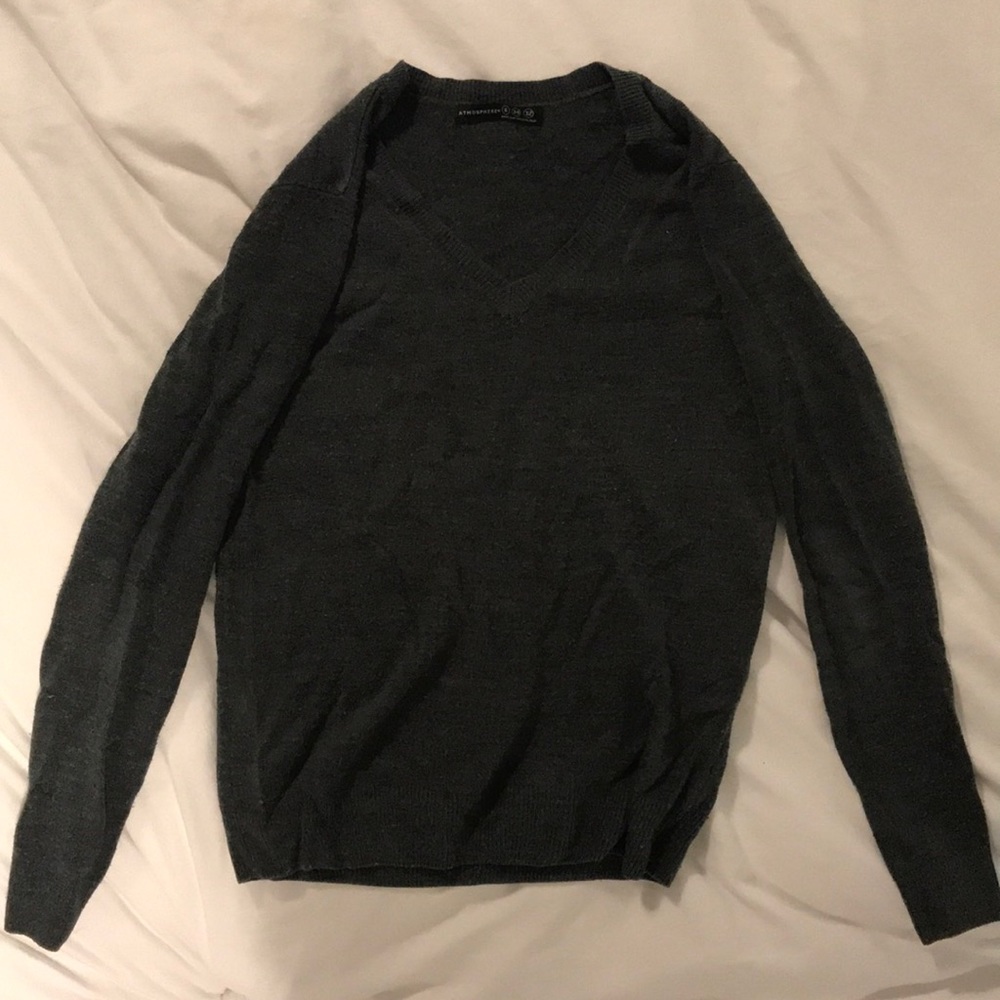 Basic Grey Thin Sweater